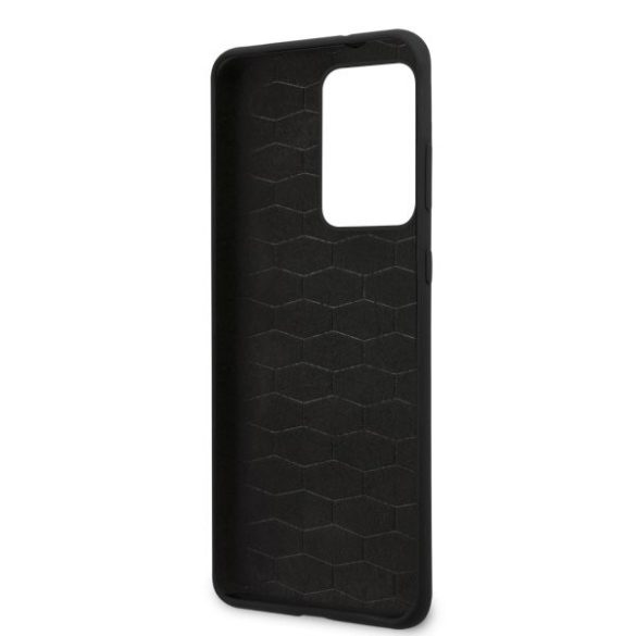 BMW Samsung Galaxy S20 Ultra Silicone M-Collection (BMHCS69MSILBK) hátlap, tok, fekete