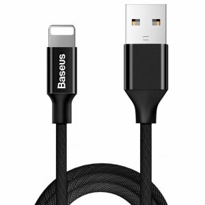 Baseus Yiven 8-pin USB lightning kábel, 180 cm, fekete