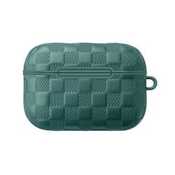 Devia Woven Pattern Airpods Pro szilikon tok, zöld