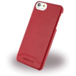   Cerruti 1881 iPhone 7 Smooth Split Leder Hard hátlap, tok, piros