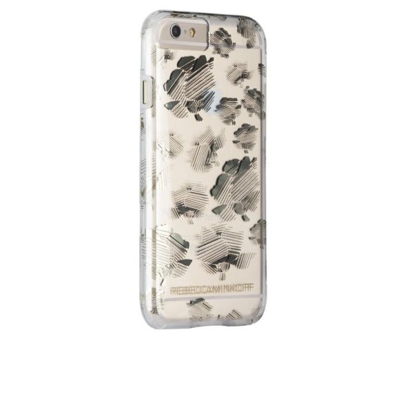 Case-Mate iPhone 6/6S Rebecca Minkoff Tough hátlap, tok, átlátszó-virágmintás 