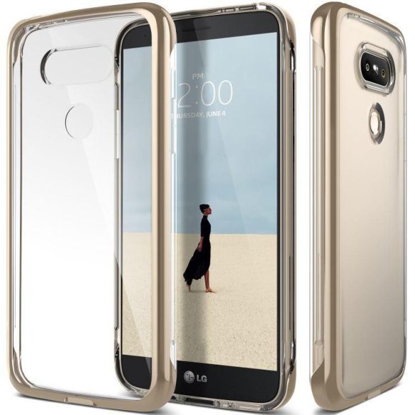 Caseology LG G5 Skyfall Series hátlap, tok, arany