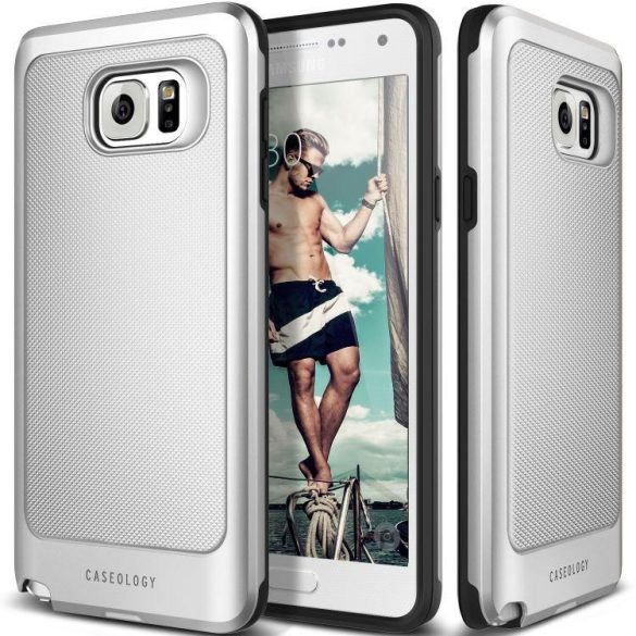 Caseology Samsung Galaxy Note 5 Vault Series hátlap, tok, ezüst