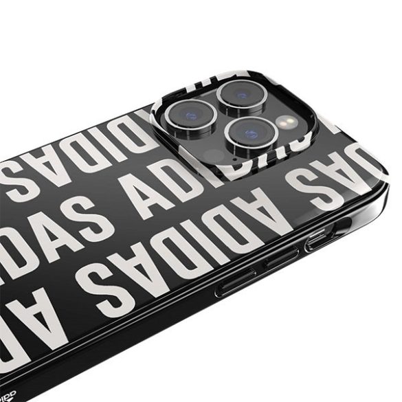 Adidas Original Snap Case Logo iPhone 14 Pro hátlap, tok, fekete
