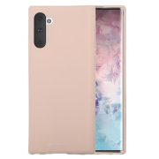   Mercury Goospery Soft Jelly Case Samsung Galaxy Note 10 Plus hátlap, tok, bézs