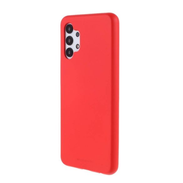 Mercury Goospery Soft Jelly Case Samsung Galaxy A32 5G hátlap, tok, piros