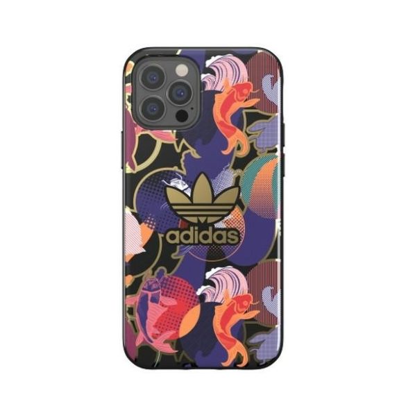 Adidas Original Snap Case AOP CNY iPhone 12/12 Pro hátlap, mintás, színes