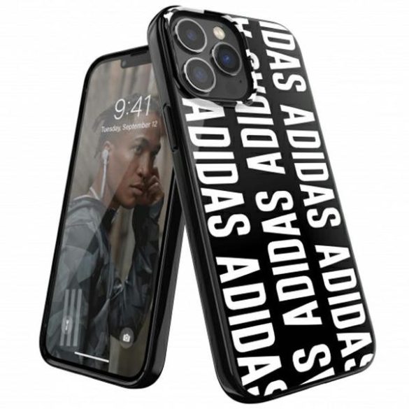 Adidas Original Snap Case Logo iPhone 13 Pro Max hátlap, tok, fekete