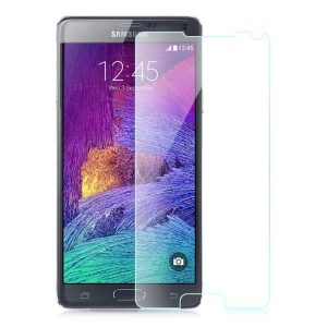 Iwill Samsung Galaxy Note 4 kijelzővédő edzett üvegfólia (tempered glass) 9H keménységű (nem teljes kijelzős 2D sík üvegfólia), átlátszó