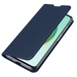   Dux Ducis Skin Leather iPhone Xs Max 6.5 oldalra nyíló tok, kék
