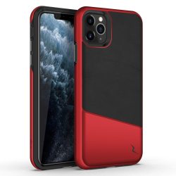  Zizo Division Series iPhone 11 Pro ütésálló hátlap, tok, fekete-piros