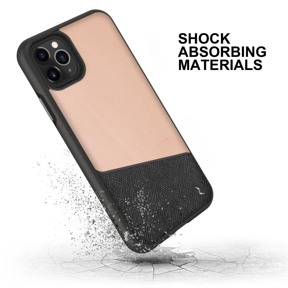 Zizo Division Series iPhone 11 Pro ütésálló hátlap, tok, fekete-rozé arany