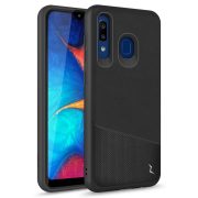   Zizo Division Series Samsung Galaxy A20/A50 ütésálló hátlap, tok, fekete