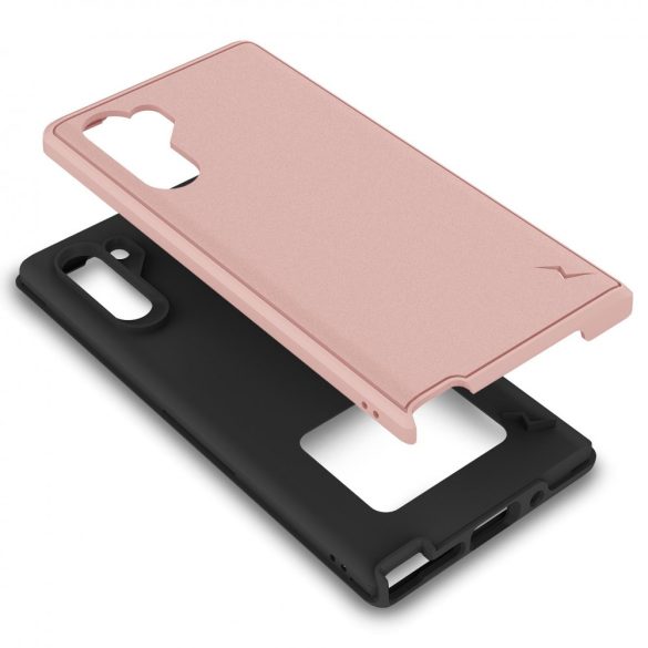 Zizo Division Series Samsung Galaxy Note 10 ütésálló hátlap, tok, rozé arany