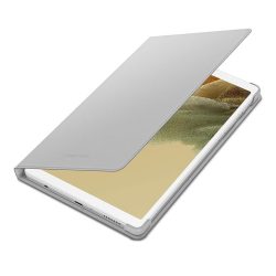   Samsung gyári Book Case Samsung Galaxy Tab A7 Lite 8.7" T220/T225 (2021) oldalra nyíló tok, ezüst