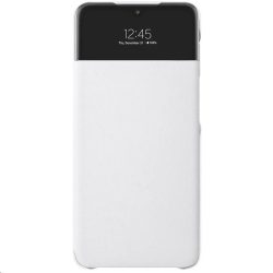   Samsung gyári S-View Case cover Samsung Galaxy A32 5G (EF-EA326PWE) oldalra nyíló tok, fehér