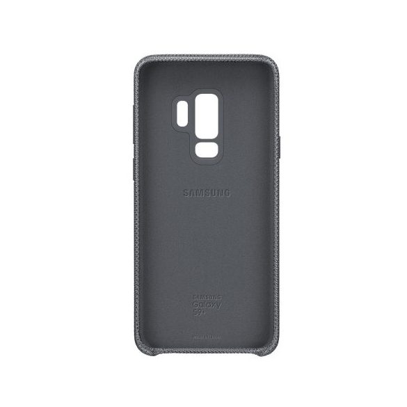 Samsung gyári Hyperknit Cover Samsung Galaxy S9 Plus hátlap, tok, grafitszürke