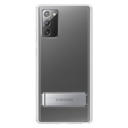   Samsung gyári Clear Stand Cover Samsung Galaxy Note 20 hátlap, tok, átlátszó