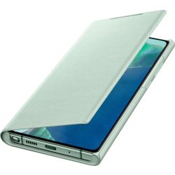   Samsung EF-NN980PMEGWW gyári LED View Cover Samsung Galaxy Note 20 oldalra nyíló tok, menta