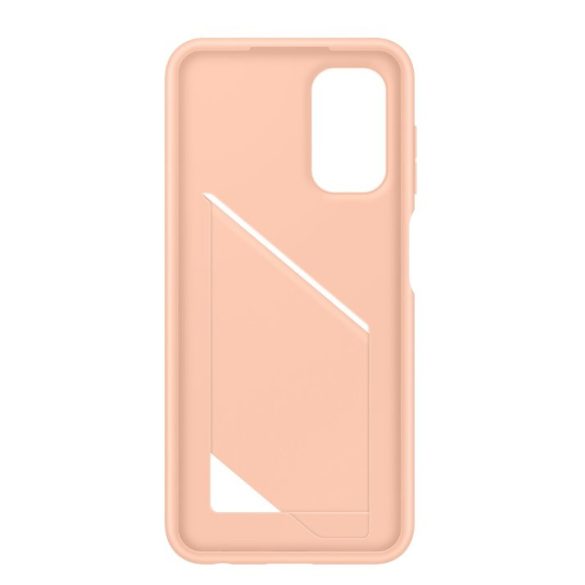 Samsung gyári Card Slot Cover Samsung Galaxy A13 5G (EF-OA136TPE) kártyatartós hátlap, tok, barack