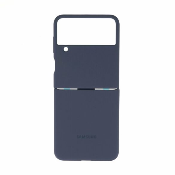 Samsung gyári Silicone Cover Samsung Galaxy Z Flip 4 (EF-PF721TNE) hátlap, tok, fekete