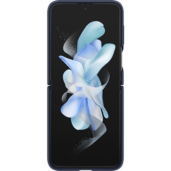 Samsung gyári Silicone Cover Samsung Galaxy Z Flip 4 (EF-PF721TNE) hátlap, tok, fekete