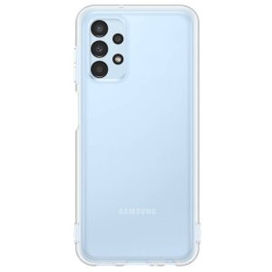 Samsung Soft Clear Cover Samsung Galaxy A13 4G (EF-QA135TTE) szilikon hátlap, tok, átlátszó