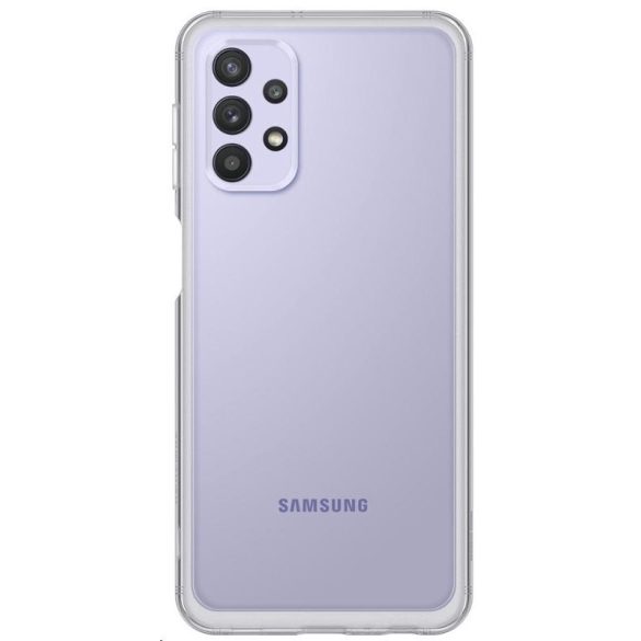 Samsung Soft Clear Cover Samsung Galaxy A32 5G (EF-QA326TTE) szilikon hátlap, tok, átlátszó