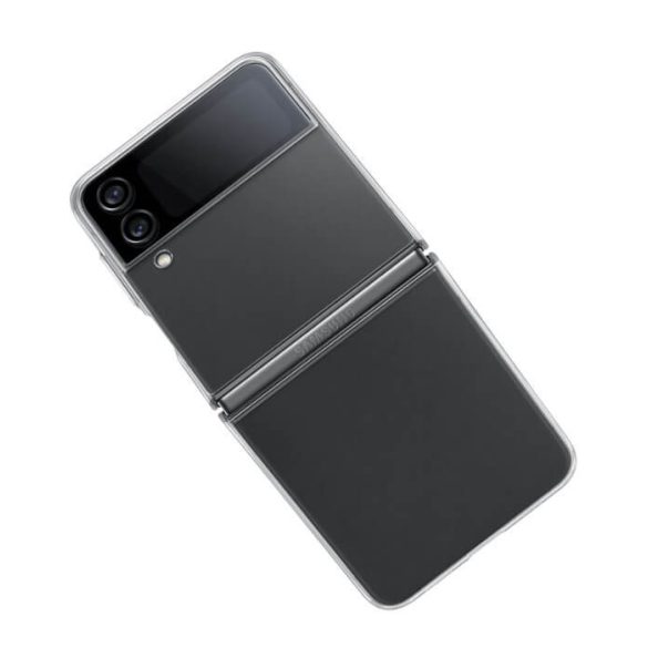 Samsung gyári Slim Cover Samsung Galaxy Z Flip 4 (EF-QF721CTE) hátlap, tok, átlátszó