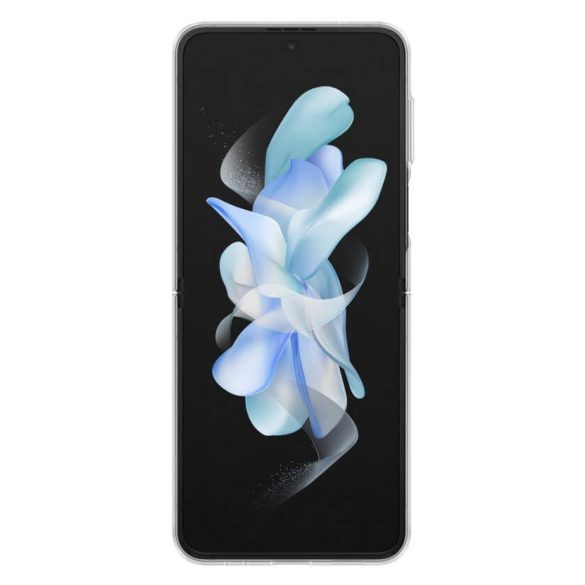Samsung gyári Slim Cover Samsung Galaxy Z Flip 4 (EF-QF721CTE) hátlap, tok, átlátszó