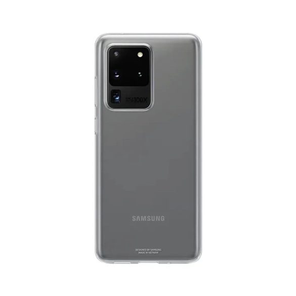 Samsung gyári Clear Cover Samsung Galaxy S20 Ultra (EF-QG988TTE) hátlap, tok, átlátszó