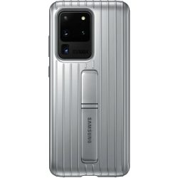   Samsung gyári Standing Case cover Samsung Galaxy S20 Ultra (EF-RG988CSE) hátlap, tok, ezüst