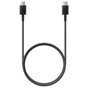 Samsung EP-DA705BBE USB-C/USB-C adat és töltőkábel, 1m, (doboz nélküli), fekete