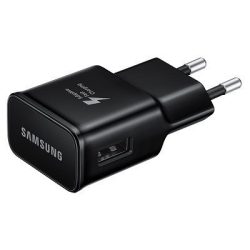   Samsung EP-TA20EBE gyári hálózati töltő, gyorstöltő adapter, 2A, fekete