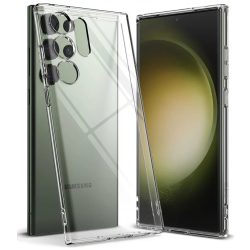   Ringke Fusion Samsung Galaxy S23 Plus hátlap, tok, átlátszó