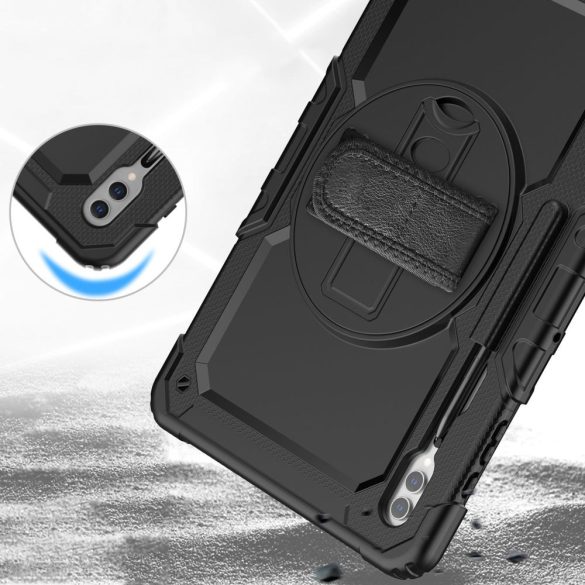 Tech-Protect Solid 360 Samsung Galaxy S8 Ultra/S9 Ultra 14.6" ütésálló hátlap, tok, fekete