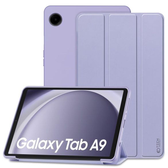 Tech-Protect Smartcase Samsung Galaxy Tab A9 8.7" X110/X115 oldalra nyíló smart tok, lila