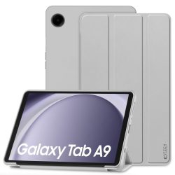   Tech-Protect Smartcase Samsung Galaxy Tab A9 8.7" X110/X115 oldalra nyíló smart tok, szürke
