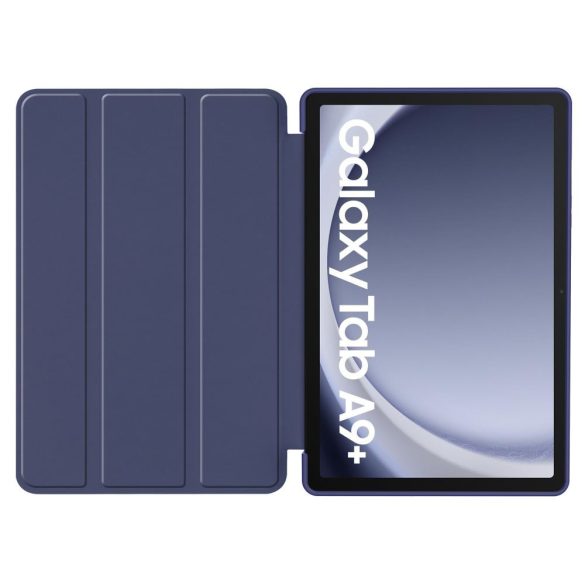 Tech-Protect Smartcase Samsung Galaxy Tab A9 Plus 11.0" X210/X215/X216 oldalra nyíló smart tok, sötétkék