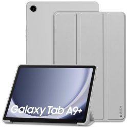   Tech-Protect Smartcase Samsung Galaxy Tab A9 Plus 11.0" X210/X215/X216 oldalra nyíló smart tok, szürke