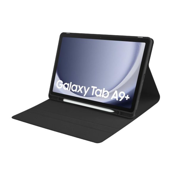 Tech-Protect Sc Pen + Keyboyrd Samsung Galaxy Tab A9 Plus 11.0" X210/X215/X216 oldalra nyíló okos tok, érintőceruza tartóval, billentyűzettel, fekete