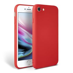   Tech-Protect Icon iPhone 7/8/SE (2020) szilikon hátlap, tok, piros