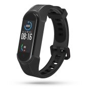   Tech-Protect Armour Xiaomi Mi Smart Band 5/6/6 NFC szilikon szíj, fekete