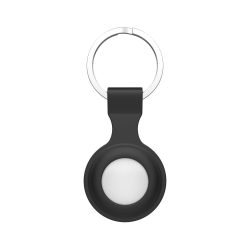 Tech-Protect Icon Apple Airtag kulcstartó tok, fekete
