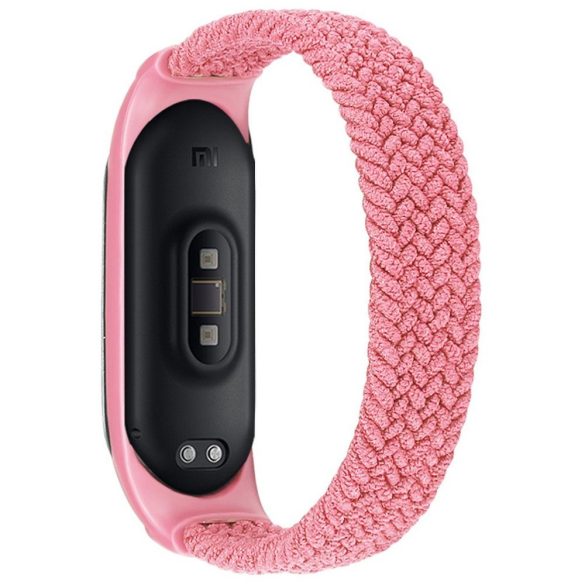 Tech-Protect Loop Xiaomi Mi Smart Band 5/6/6 NFC textil szíj, rózsaszín