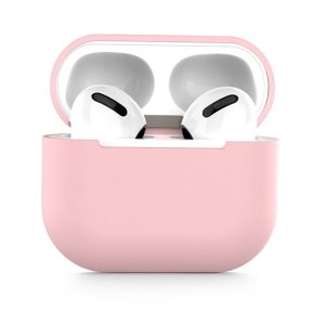 Tech-Protect Icon Apple Airpods 3 szilikon tok, rózsaszín