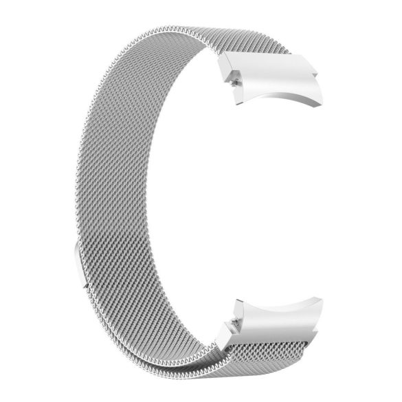 Tech-Protect Milaneseband Samsung Galaxy Watch 4 40/42/44/46mm fém óraszíj, ezüst