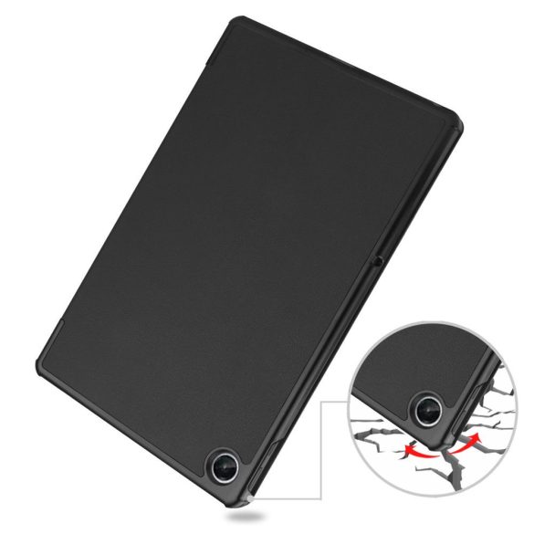 Tech-Protect Smartcase Lenovo Tab M10 Plus 10.6 3rd Gen TB-125/TB-128 oldalra nyíló smart tok, fekete