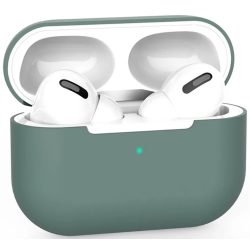   Tech-Protect Icon Apple Airpods Pro szilikon tok, sötétzöld