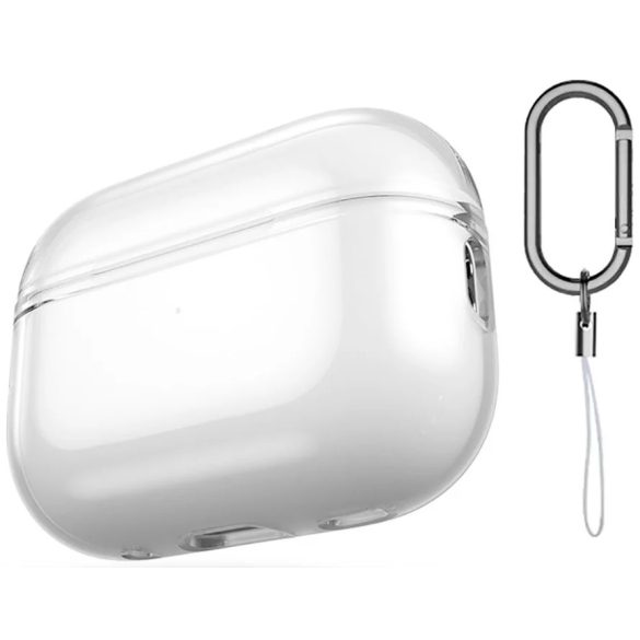 Tech-Protect Flexair Apple Airpods Pro 1/2 szilikon tok, átlátszó